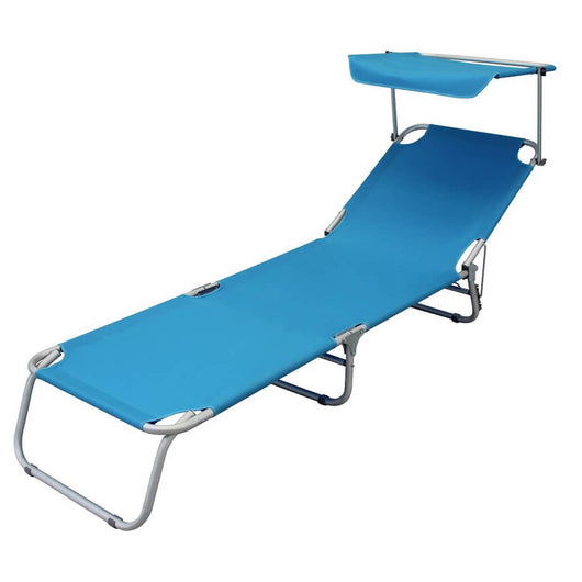 Brandina Pieghevole colore casuale in Alluminio Oxford cm 188x58x24 - NOLAN