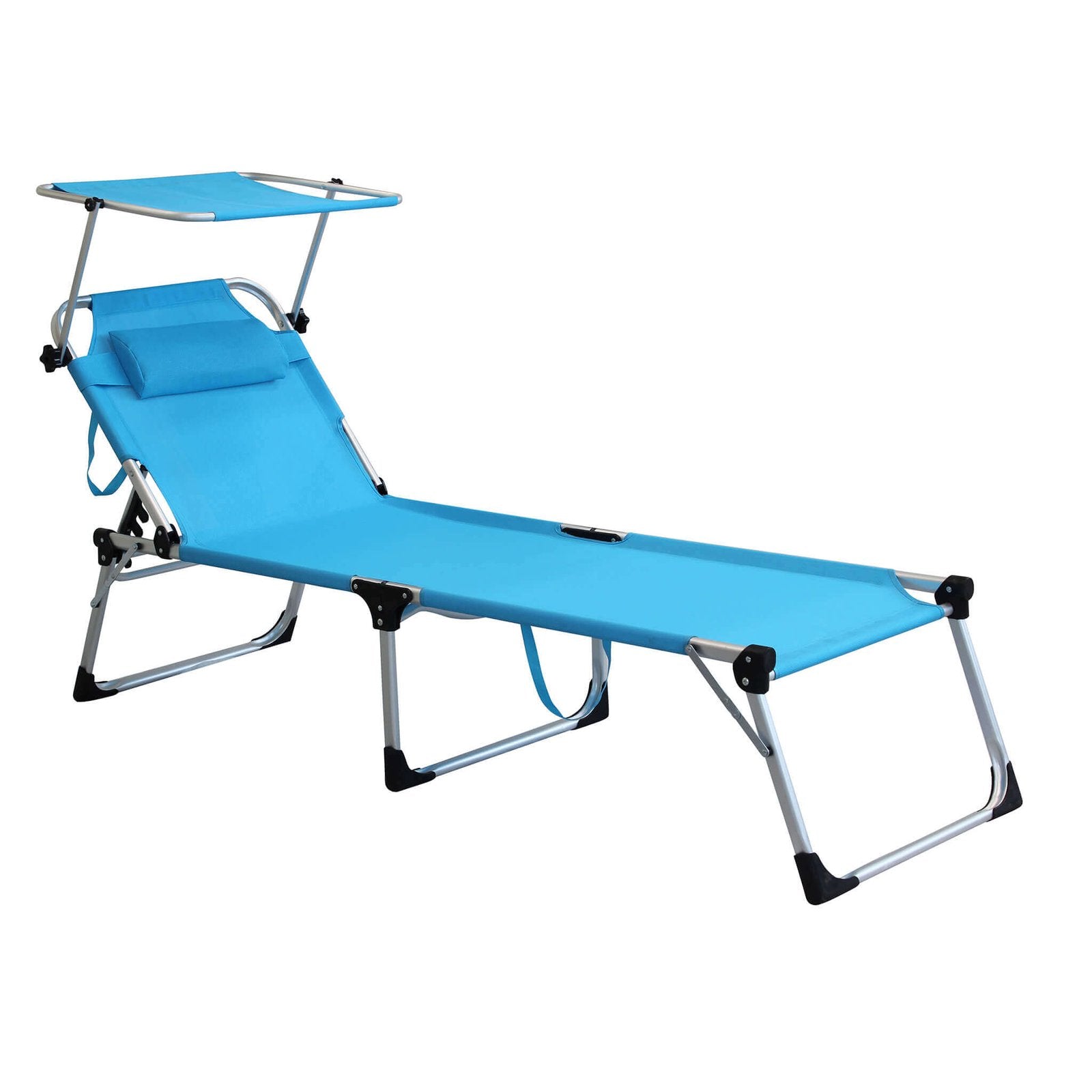 Brandina Pieghevole colore casuale in Alluminio Textilene cm 202x58x37 - ROYLE