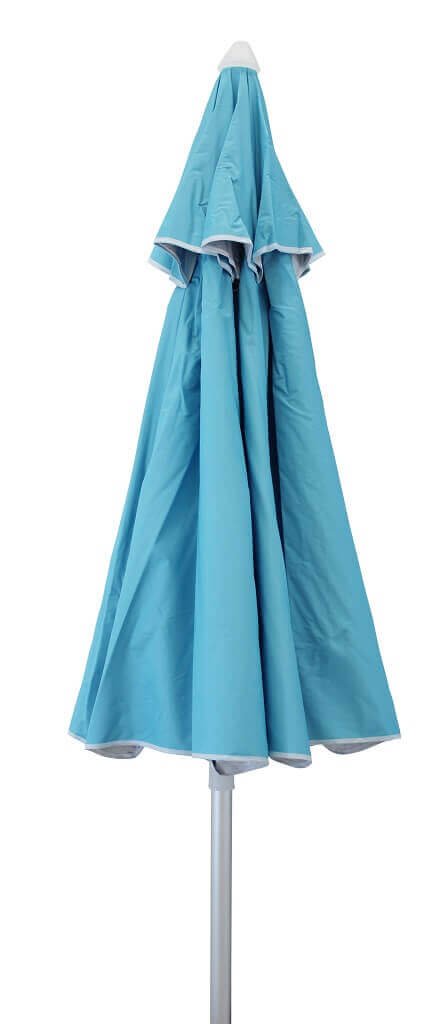 Ombrellone da spiaggia Rotondo 1 8 m in alluminio poliestere - STEW