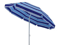 Ombrellone da spiaggia poly Rotondo 2 m palo in acciaio poliestere - CANUTE