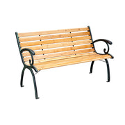Panca da giardino in ghisa e in Legno Ghisa cm 126x77x60 - GOSSE