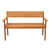 Panchina da Giardino 2 posti in Acacia cm 135x59x85 - HENDERSON