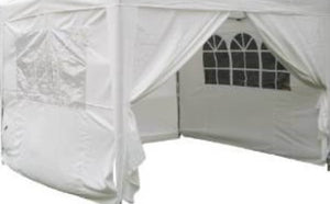 Set pareti gazebo BROOKS 3x3 in pvc - CLOTH
