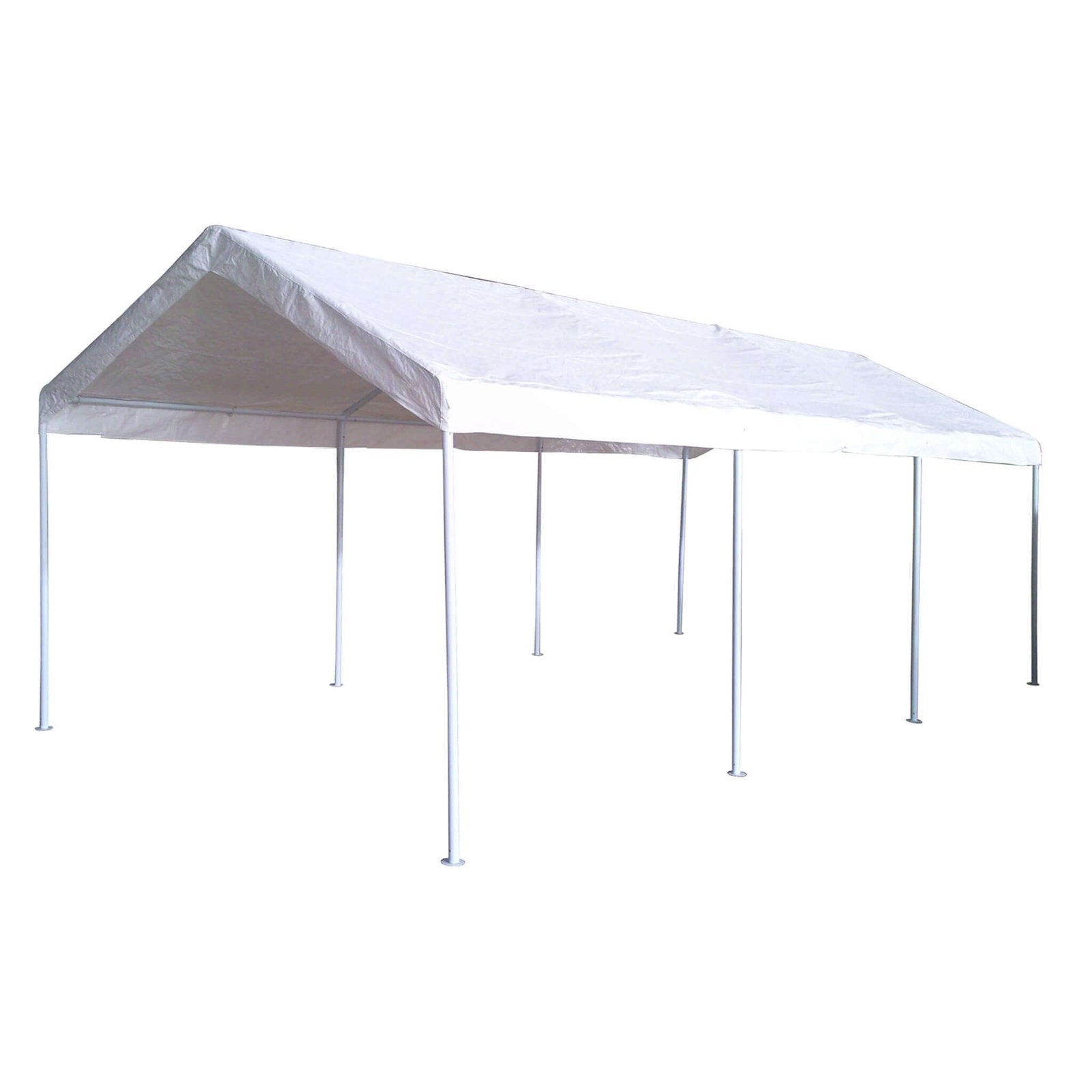 Gazebo per auto 3x6 in acciaio poliestere - THESI