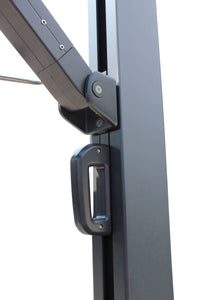 Ombrellone da Giardino decentrato 4x4 in alluminio - EDIGE