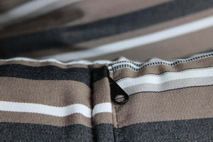 Divano Rotondo da esterno con cuscini in Wicker Alluminio cm 180x180x80 - LYNTON