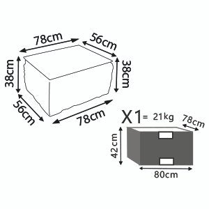Tavolino intreccio in rattan naturale piano in vetro in Rattan naturale Vetro - NATUR
