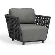 Poltrona da Giardino in Alluminio Textilene Poliestere cm 85x93x83 - ZED
