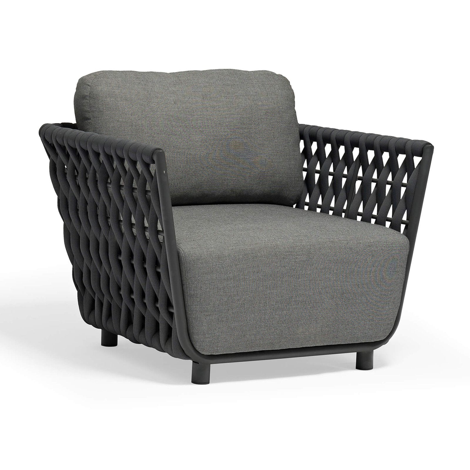 Poltrona da Giardino in Alluminio Textilene Poliestere cm 85x93x83 - ZED