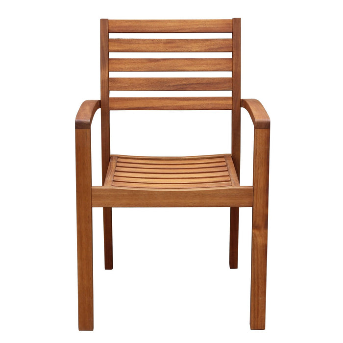 Poltrona da Giardino in Acacia cm 57x58x88 - HENDERSON
