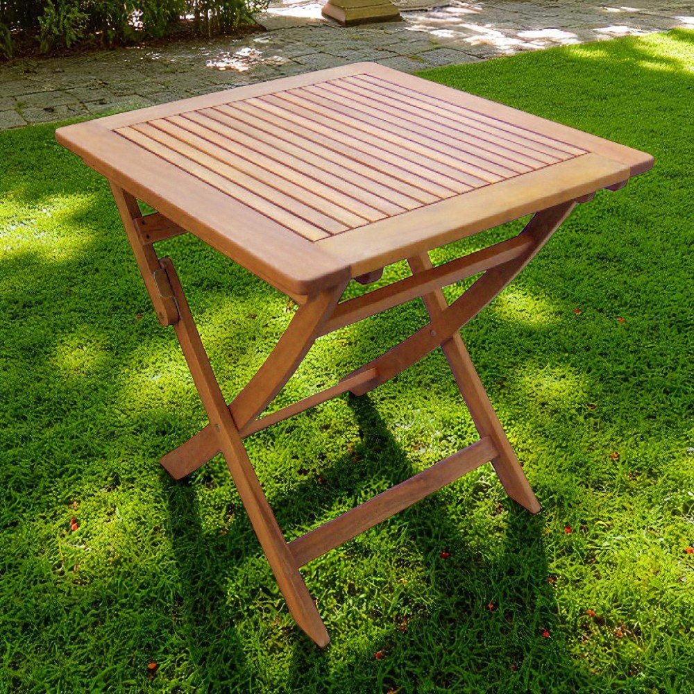 Tavolino da Giardino Pieghevole 70x70 - JASPER