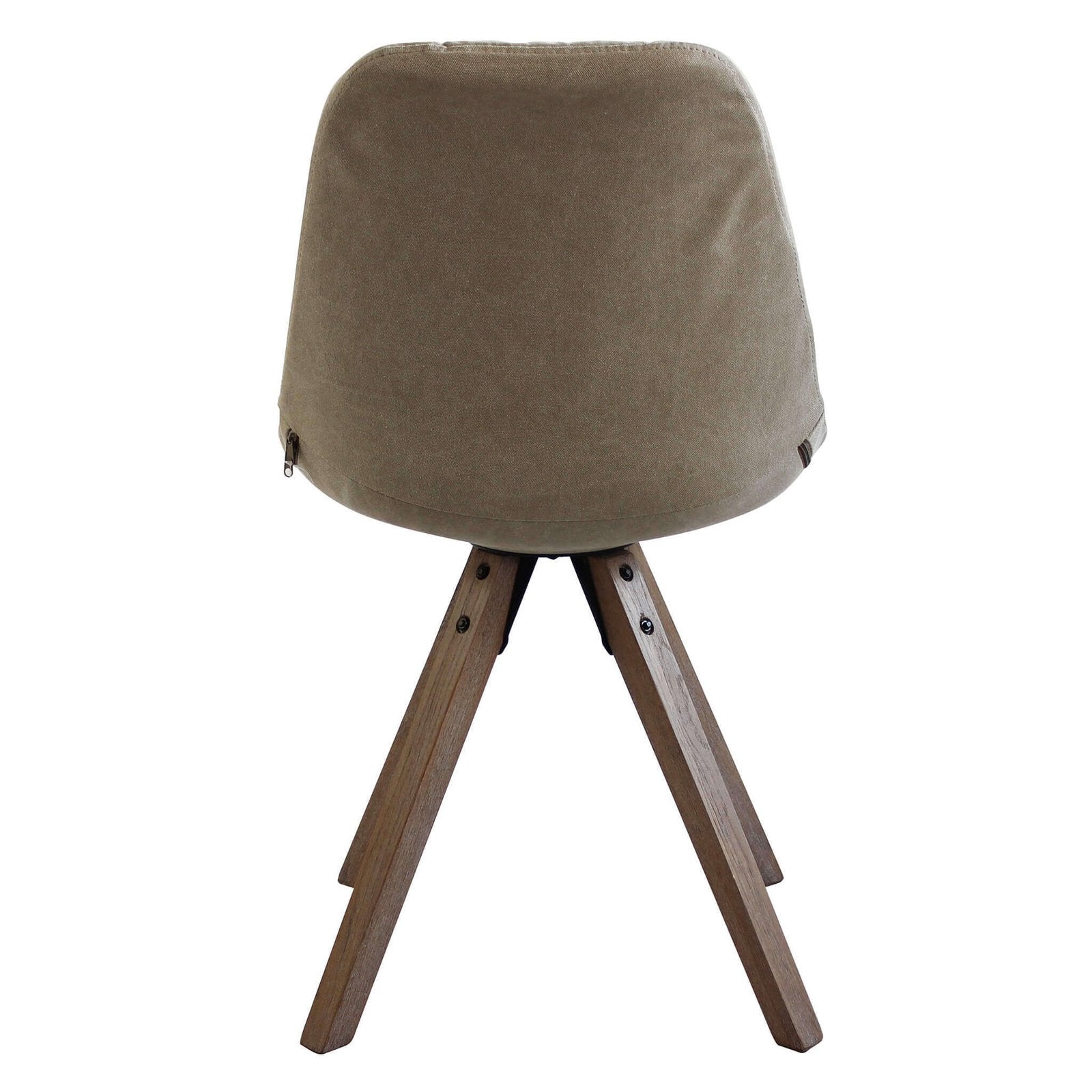 Sedia Moderna Scandinava in Legno Tessuto cm 48x44x84 - STEVE