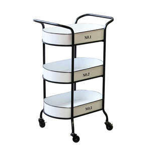 Carrello Portavivande Industrial in Acciaio cm 46x28x82 - MIME