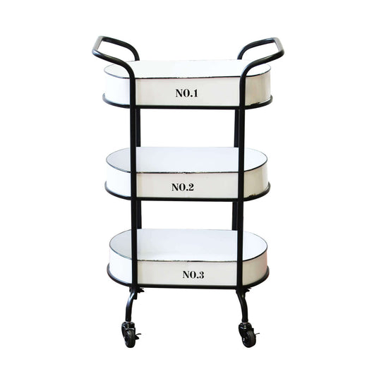 Carrello Portavivande Industrial in Acciaio cm 46x28x82 - MIME