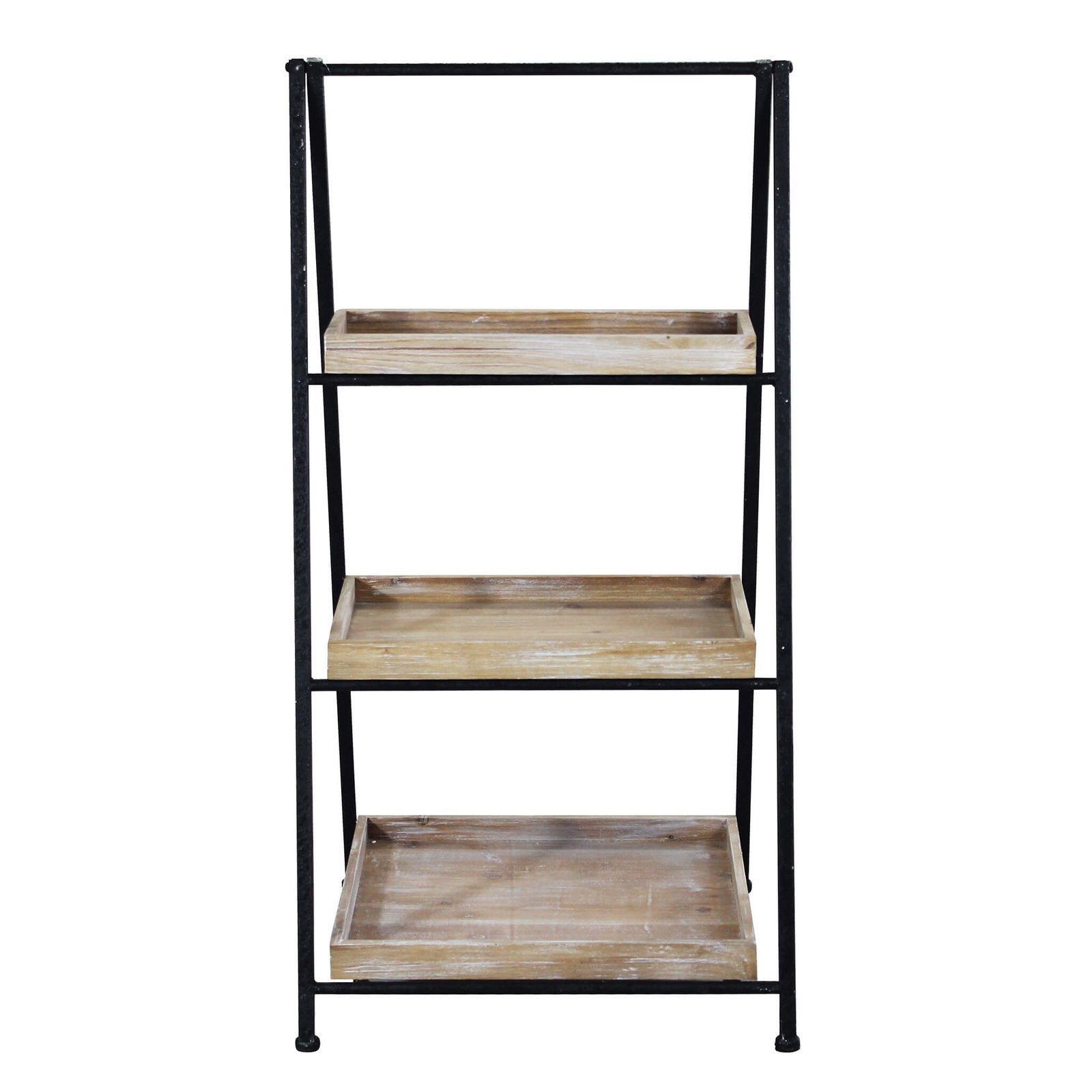 Libreria Industrial in Metallo Legno cm 52x41x100 - BRIGHAM