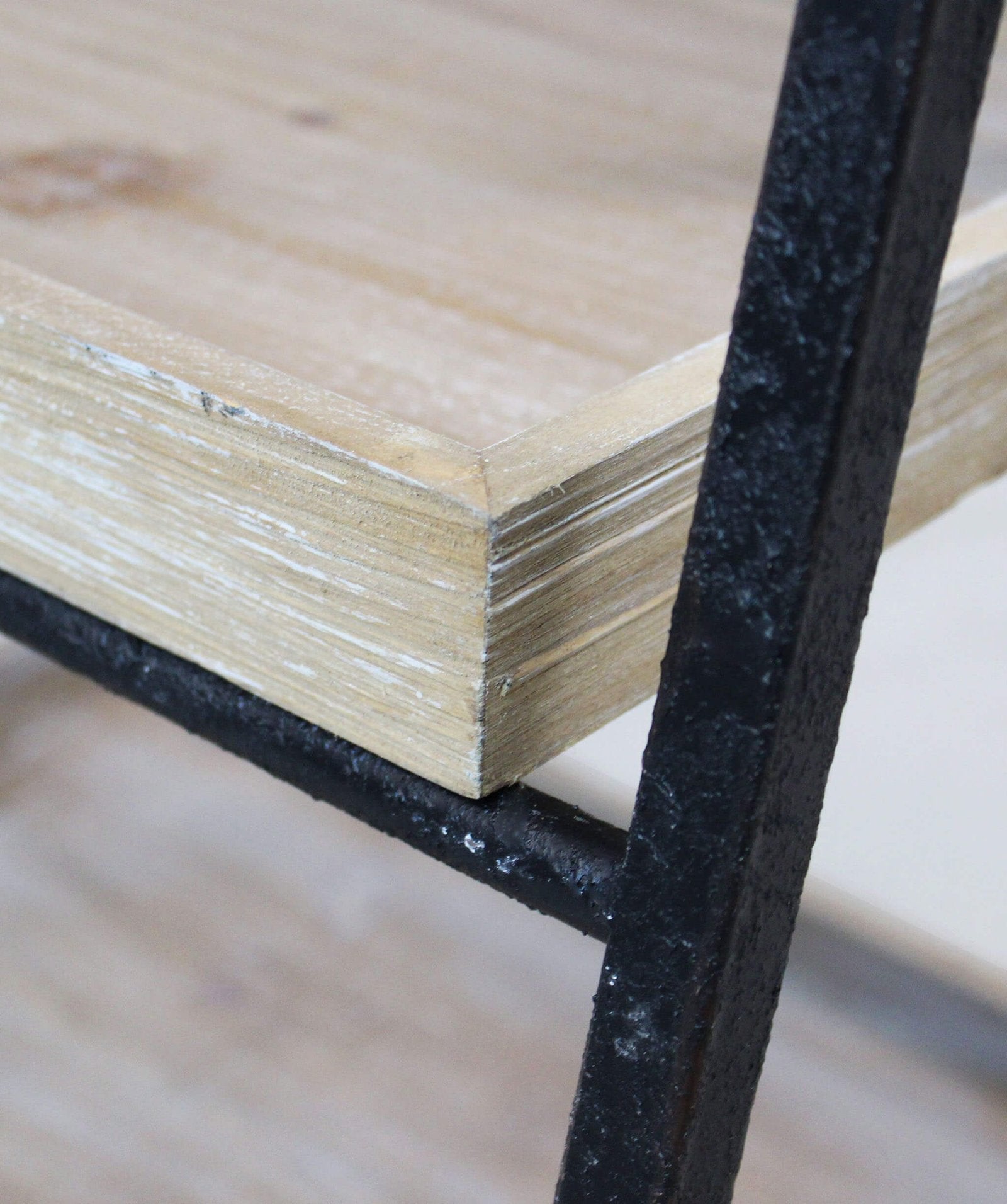 Libreria Industrial in Metallo Legno cm 52x41x100 - BRIGHAM