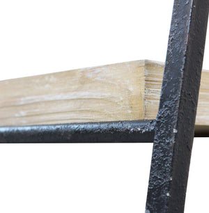 Libreria Industrial in Metallo Legno cm 52x41x100 - BRIGHAM