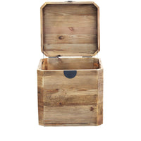 Baule in Pino riciclato cm 52x48x55 - PINE