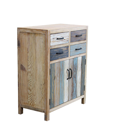 Credenza colorato in Legno cm 78x39x93 - FREDDY