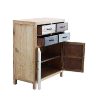 Credenza colorato in Legno cm 78x39x93 - FREDDY