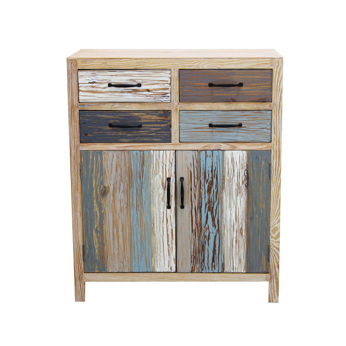 Credenza colorato in Legno cm 78x39x93 - FREDDY