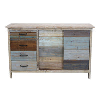 Credenza colorato in Legno cm 140x40x82 - FREDDY