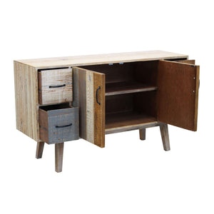Credenza colorato in Legno cm 131x40x77 - FREDDY