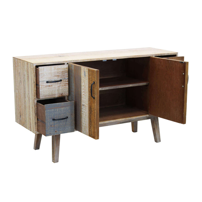 Credenza colorato in Legno cm 131x40x77 - FREDDY