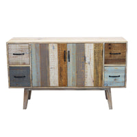 Credenza colorato in Legno cm 131x40x77 - FREDDY
