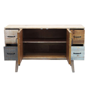 Credenza colorato in Legno cm 131x40x77 - FREDDY