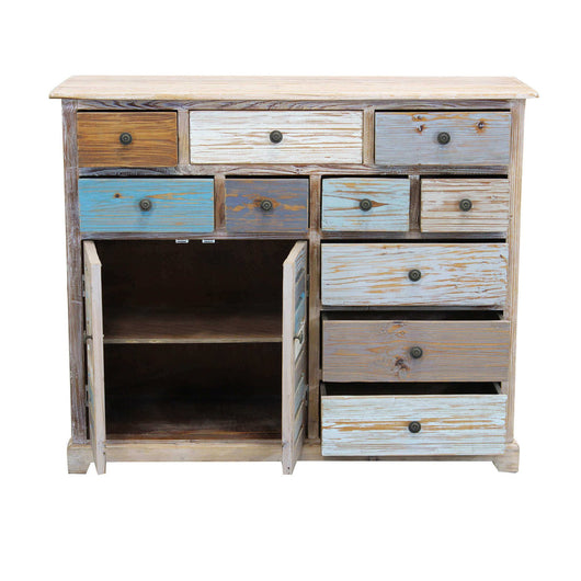 Credenza colorato in Legno cm 108x38x89 - FREDDY