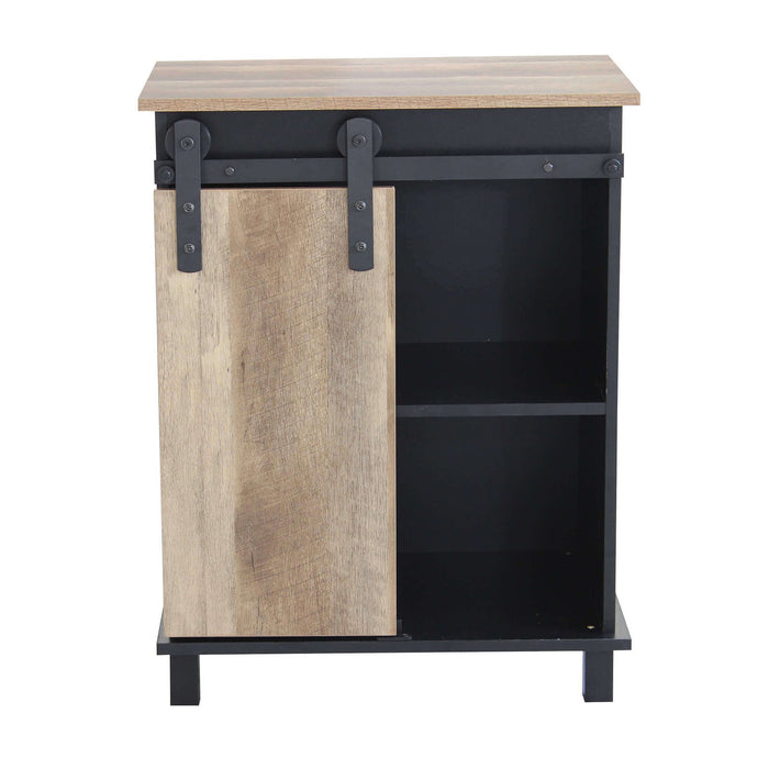 Madia per soggiorno Industrial in Legno Acciaio cm 60x40x78 - TREY