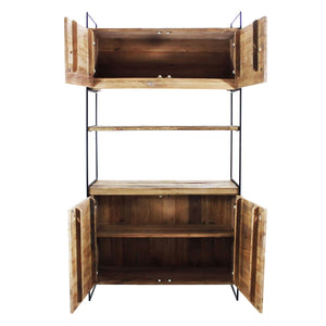 Credenza in Pino riciclato cm 99x40x190 - PINE