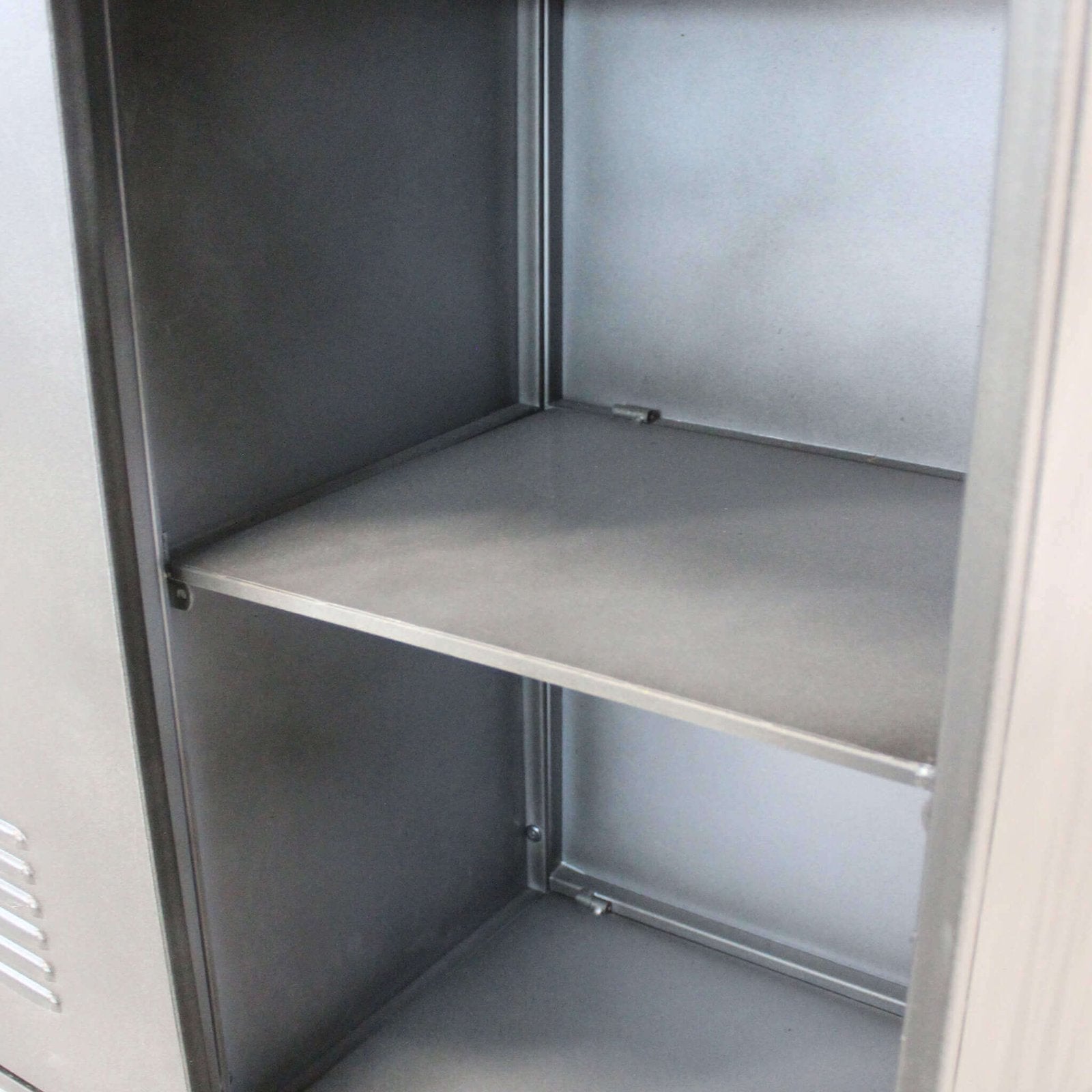 Madia per soggiorno Industrial in Acciaio Legno cm 116x40x77 - RUDOLPH