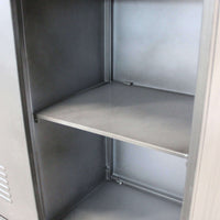 Madia per soggiorno Industrial in Acciaio Legno cm 116x40x77 - RUDOLPH