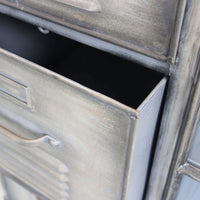 Madia in Acciaio Legno cm 124 5x40 5x83 - CHRISTMAS