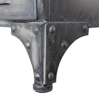 Madia in Acciaio Legno cm 124 5x40 5x83 - CHRISTMAS