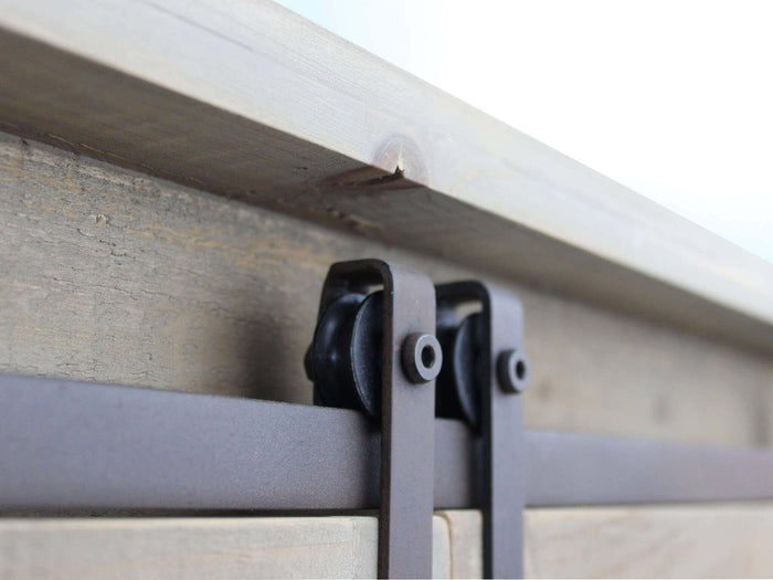 Madia per soggiorno Industrial in Acciaio Legno cm 142x41x76 - SHERLOCK