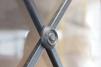 Vetrina industrial in Legno Metallo cm 53x46x183 5 - MONTGOMERY