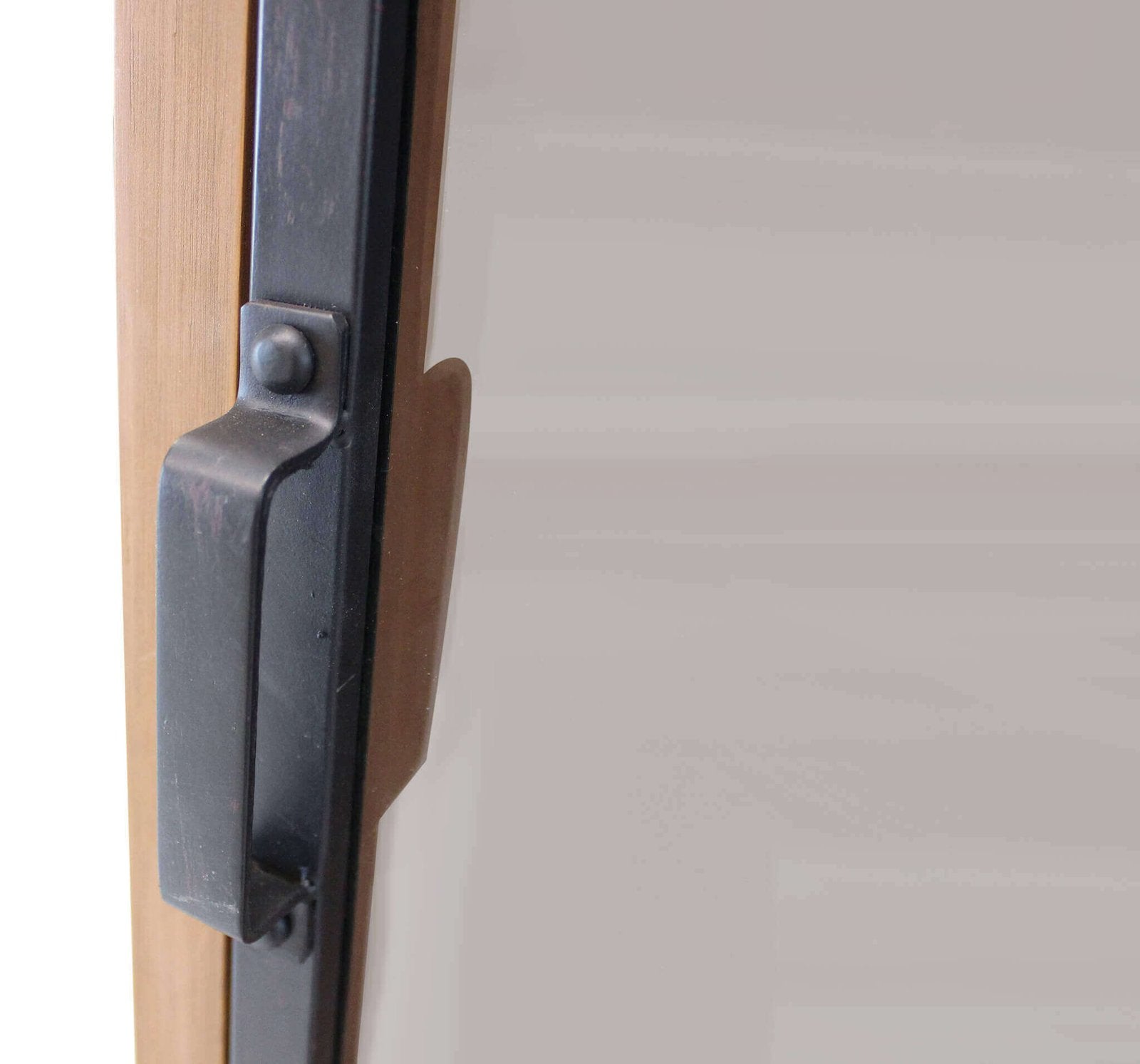 Vetrina industrial in Legno Metallo cm 53x46x183 5 - MONTGOMERY