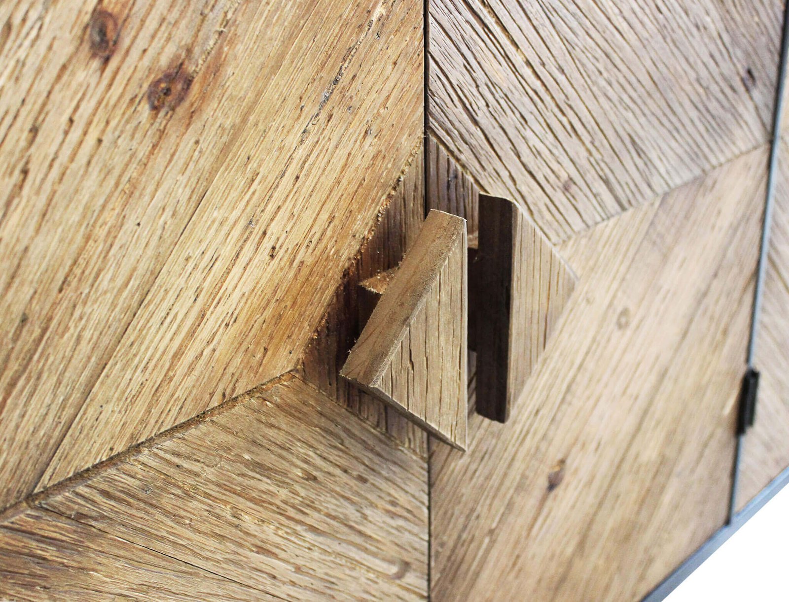 Madia Moderna a 4 ante in Legno Metallo cm 147x44x85 - IRVING