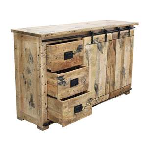 Madia Industrial in Legno cm 150x45x90 - BEIL