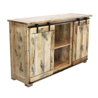 Madia Industrial in Legno cm 150x45x90 - BEIL