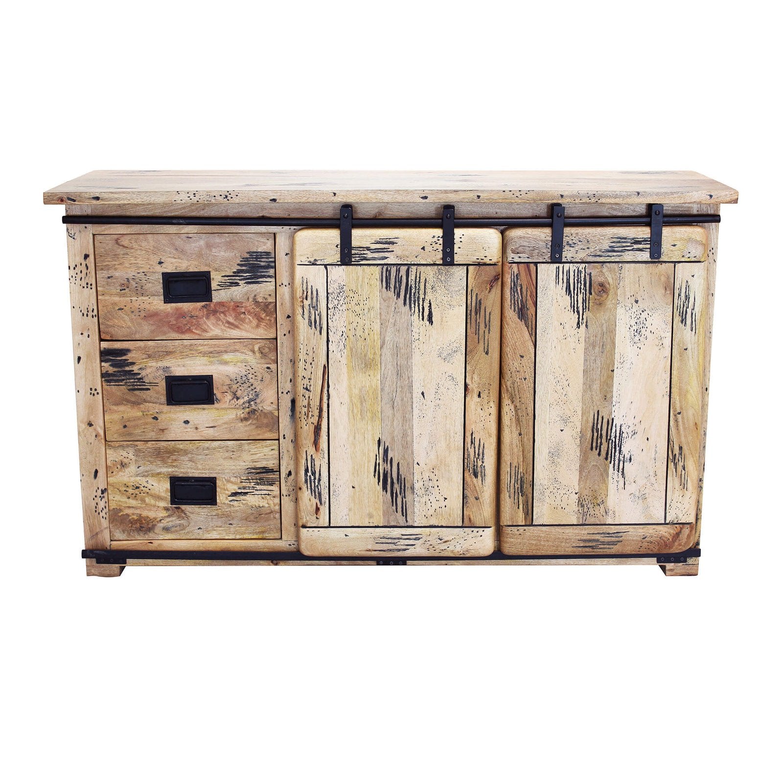 Madia Industrial in Legno cm 150x45x90 - BEIL