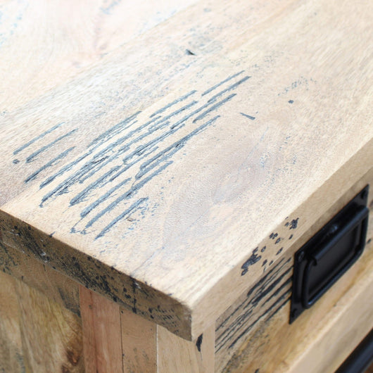 Madia per soggiorno Industrial in Legno cm 150x45x90 - RICK