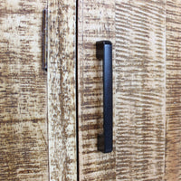 Madia a tre ante in Legno Metallo cm 135x45x83 - JULIUS