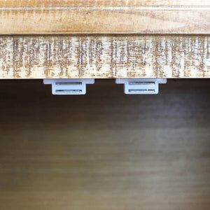 Madia a tre ante in Legno Metallo cm 135x45x83 - JULIUS