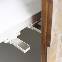 Madia a tre ante con decoro in Legno cm 135x45x80 - JAY