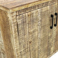 Madia a due ante in Legno Metallo cm 90x45x83 - CARLISLE