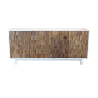 Madia Moderna con decoro in Legno cm 180x45x80 - JAMAR